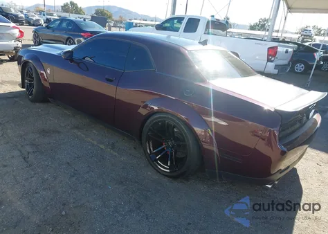 2018 Dodge Challenger Srt Hellcat Widebody z USA, uszkodzony, nr VIN 2C3CDZC95JH138201